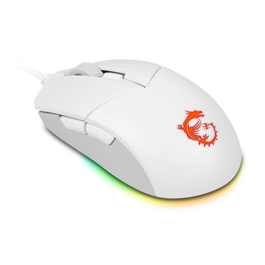 Mouse da gioco MSI Clutch GM11 5000 DPI bianco