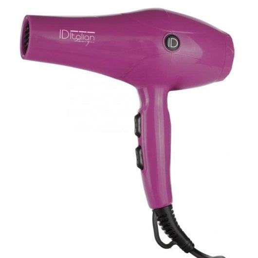 Sèche-cheveux Professionnel Italian Design GTI 2600 Flame Plus 2200W 3 Températures 2 Vitesses Air Froid Léger Violet