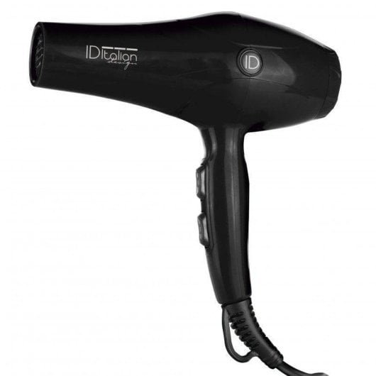 Sèche-cheveux Professionnel Italian Design GTI 2600 Plus 2200W 3 Températures 2 Vitesses Ecofriendly Noir
