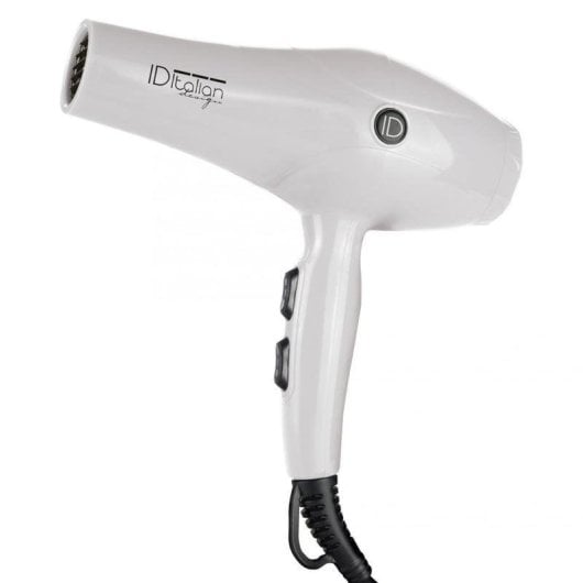 Sèche-cheveux Professionnel Italian Design GTI 2600 Calm Plus 2200W 3 Températures 2 Vitesses Air Froid Blanc
