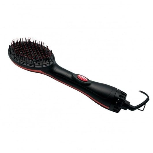 Sèche-cheveux Italian Design Protect Hair Brush Ionique 1000W Sélecteur Air Froid Noir