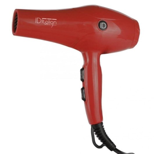 Sèche-cheveux Professionnel Italian Design GTI 2600 Cherry Plus 2200W 3 Températures 2 Vitesses Air Froid Rouge