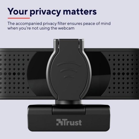 Trust TW-350 Webcam 3840 x 2160 Pixel USB 2.0 Schwarz