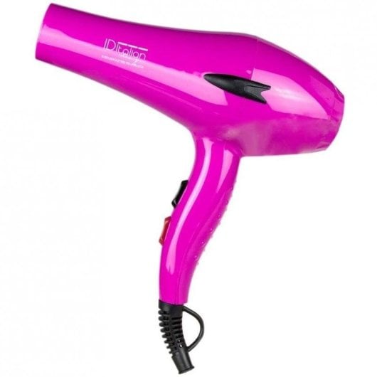 Asciugacapelli Italian Design GTI 2600 Plus Professionale 2400W 3 Modalità Rosa