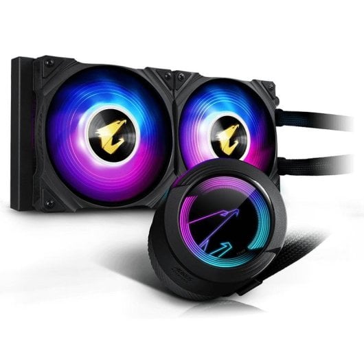 Refrigeración Líquida Gigabyte Aorus WaterForce 240mm 2 Lüfter ARGB