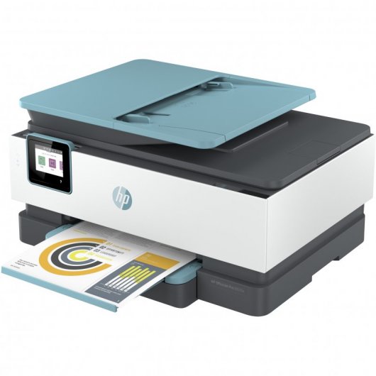 HP OfficeJet Pro 8025e Impresora Multifunción Color WiFi Dúplex Fax + 6 Meses de Impresión Instant Ink con HP+