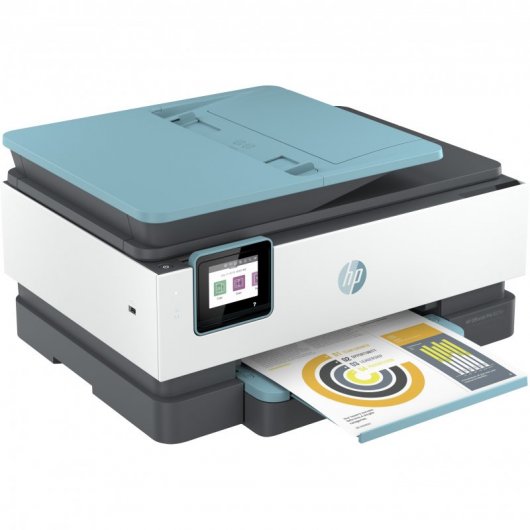 HP OfficeJet Pro 8025e Impresora Multifunción Color WiFi Dúplex Fax + 6 Meses de Impresión Instant Ink con HP+