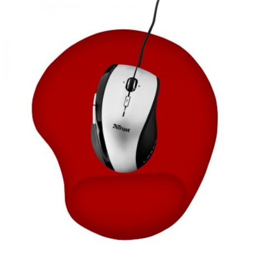 Trust BigFoot Tapete Ergonómico Vermelho