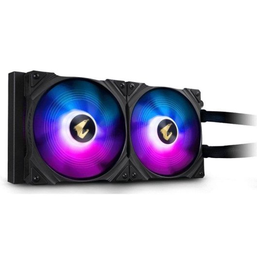 Flüssigkeitskühlung Gigabyte Aorus WaterForce 280mm 2 Lüfter ARGB