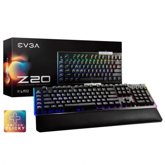 EVGA Z20 Clavier de jeu mécanique RVB Noir
