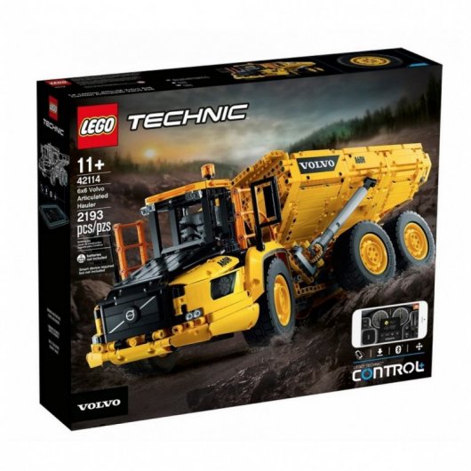 Lego Technic: Dúmper Articulado Volvo 6x6