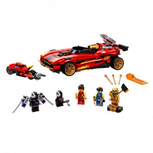 Lego Ninjago: Deportivo Ninja X-1