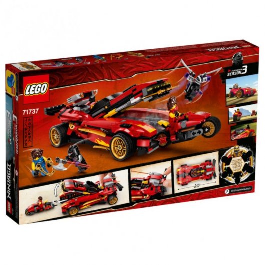 Lego Ninjago: Deportivo Ninja X-1