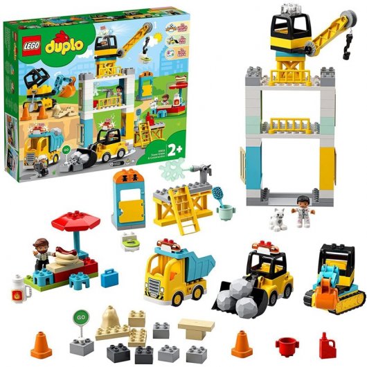 Lego Duplo: Grúa Torre y Obra