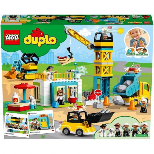 Lego Duplo: Grúa Torre y Obra