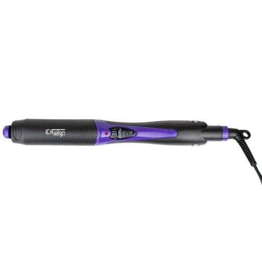 Prancha de cabelo Italian Design Magic Profissional 4 em 1 Cabeça giratória Preta