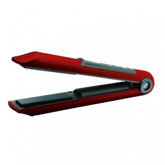 Prancha de Cabelo Cerâmica Sem Fios Italian Design Compacta 205ºC 3 Definições Preto