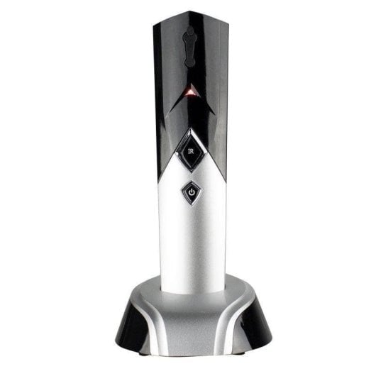 Escova Alisadora Profissional Italian Design Capilary Regenerative LED 3 Modos Preto/Cinza