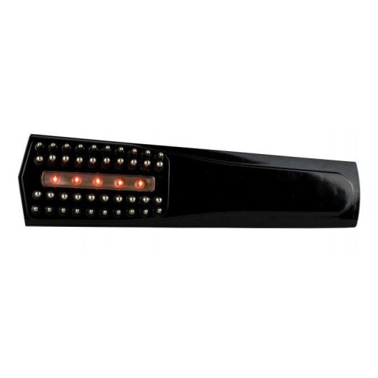 Prancha de cabelo Italian Design Capilary Regenerative Sem fio Massagem LED Preto/Cinza
