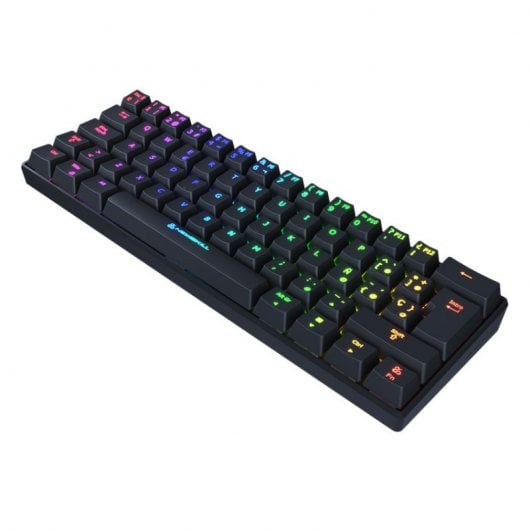 Newskill Pyros Clavier de jeu mécanique sans fil avec interrupteur RVB Bleu