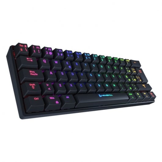 Newskill Pyros Teclado Mecánico Gaming Inalámbrico RGB Switch Brown