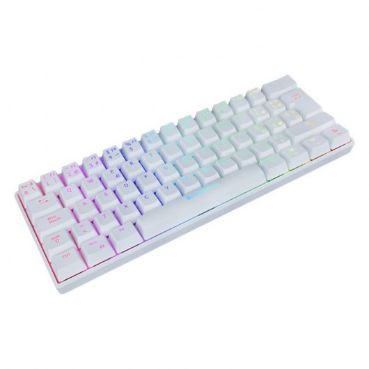 Newskill Pyros Speed Pro Ivory Teclado Gaming Mecânico Kailh Copper