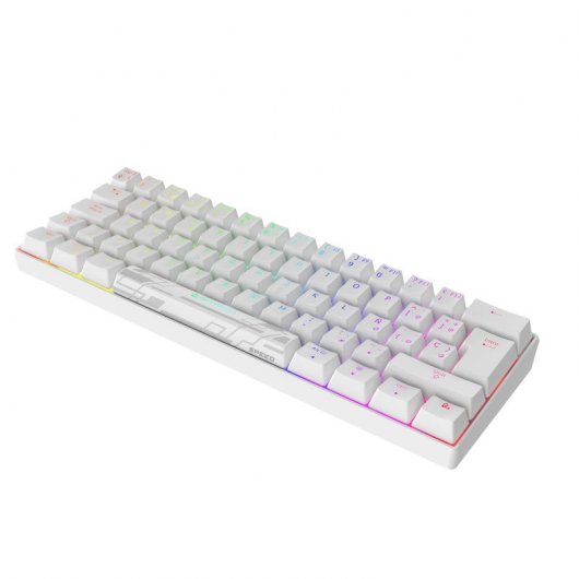 Newskill Pyros Speed Pro Ivory Teclado Gaming Mecánico Kailh Bronze
