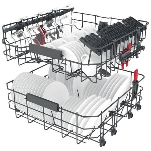 Lavavajilhas Whirlpool WFC 3C33 PF 14 Talheres D Flexibilidade NaturalDry