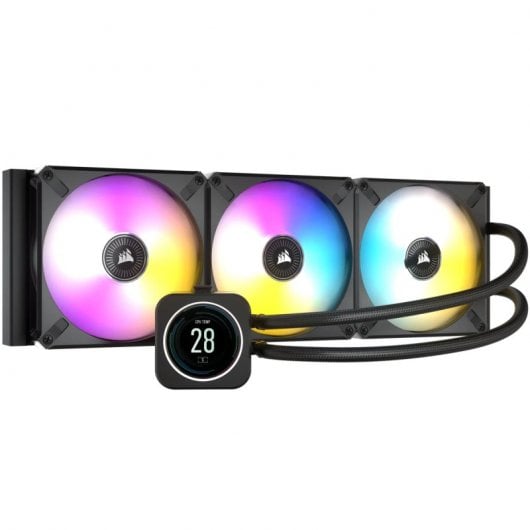 Corsair iCUE H170i ELITE LCD Display Kit de Refrigeración Líquida 140mm