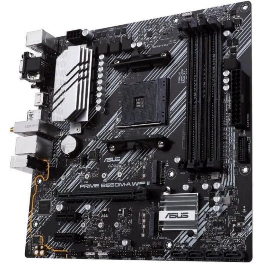 Carte mère ASUS PRIME B550M-A WIFI II AMD B550 AM4 DDR4 Micro ATX WiFi 6 RGB