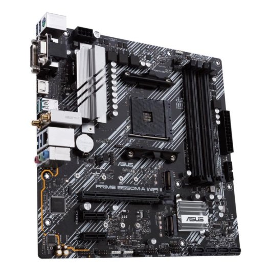 Carte mère ASUS PRIME B550M-A WIFI II AMD B550 AM4 DDR4 Micro ATX WiFi 6 RGB