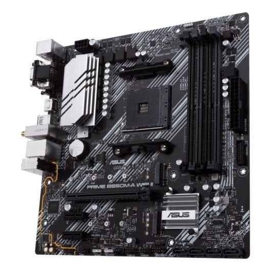 Motherboard ASUS PRIME B550M-A WIFI II B550 AM4 DDR4 Micro ATX WiFi 6 RGB