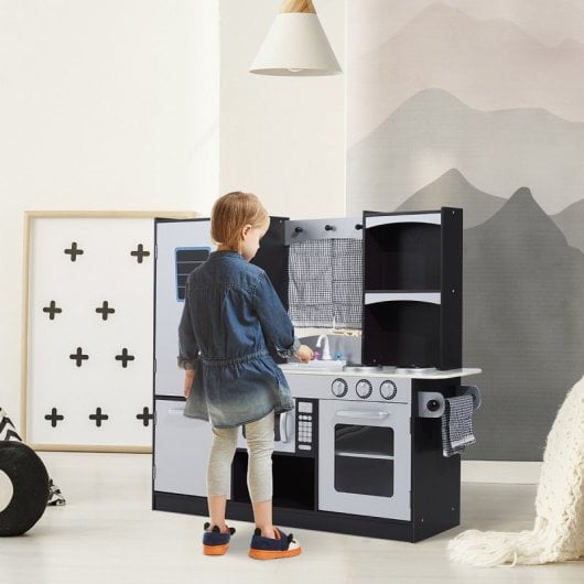 Homcom Cocina de Juguete Madera para Niños