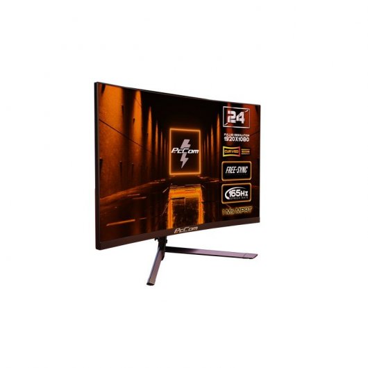 PcCom Discovery 23.6" LED FullHD 165Hz FreeSync Curvo