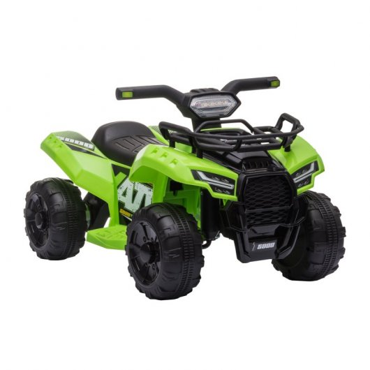 Homcom Quad Eléctrico 6V Verde/Negro