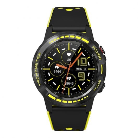 Leotec Smartwatch MultiSport GPS Advantage Plus Amarillo