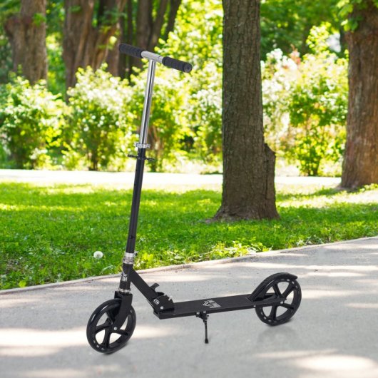 Homcom Patinete Infantil Plegable Negro