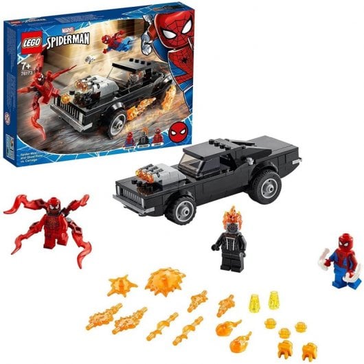 Lego Marvel: Spiderman y el Motorista Fantasma vs. Carnage