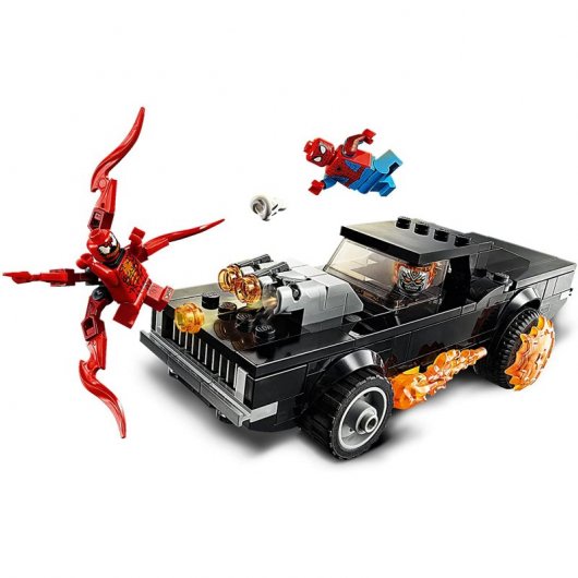 Lego Marvel: Spiderman y el Motorista Fantasma vs. Carnage