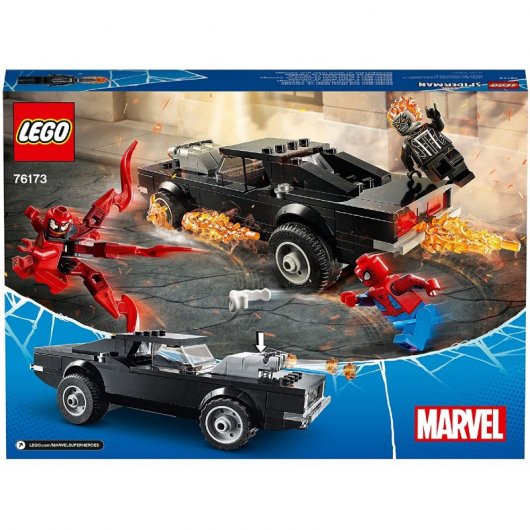 Lego Marvel: Spiderman y el Motorista Fantasma vs. Carnage