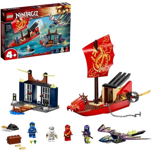 Lego Ninjago: Vuelo Final del Barco de Asalto Ninja