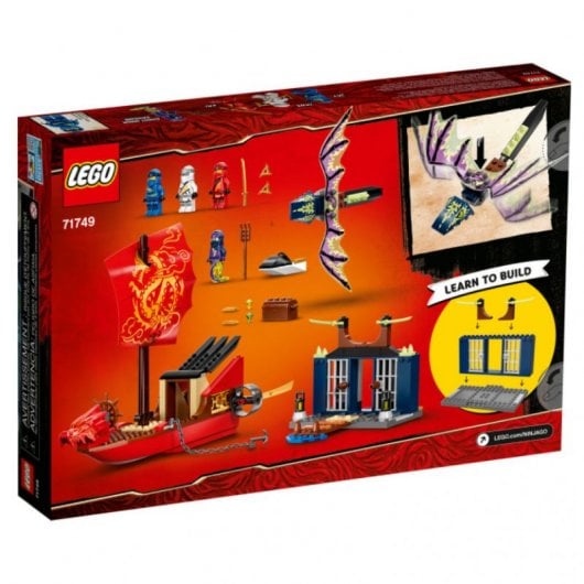 Lego Ninjago: Vuelo Final del Barco de Asalto Ninja