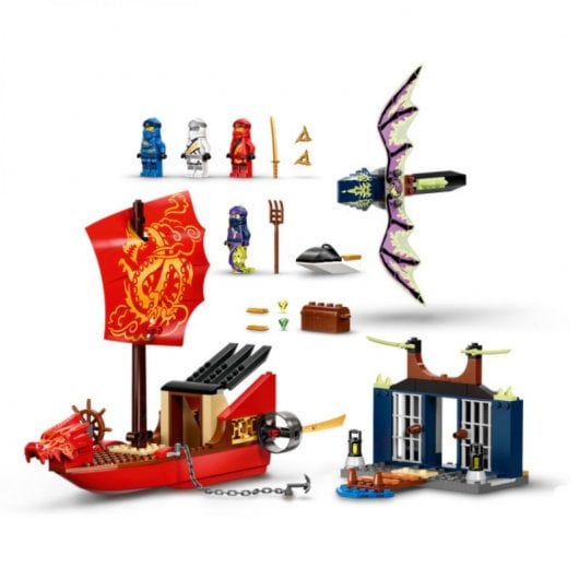 Lego Ninjago: Vuelo Final del Barco de Asalto Ninja