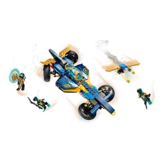 Figura LEGO Ninjago 71752 Submarino Anfíbio Ninja 356 Peças 4 Minifiguras