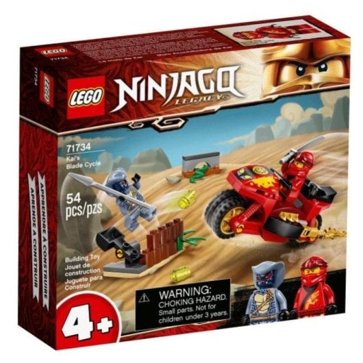 LEGO Ninjago Moto Acuchilladora de Kai 71734 54 peças