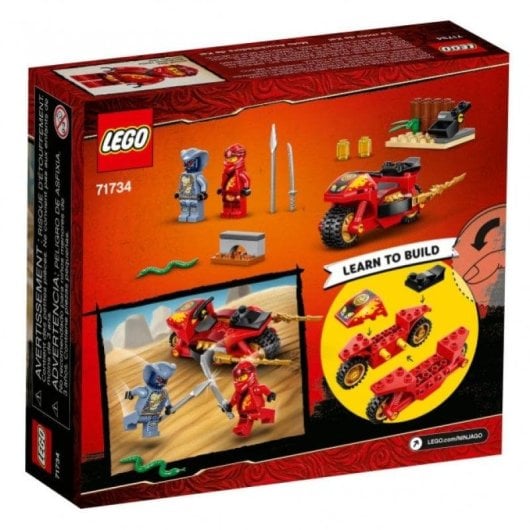 LEGO Ninjago Moto Acuchilladora de Kai 71734 54 peças