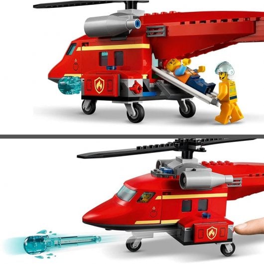 Lego City: Helicóptero de Rescate de Bomberos