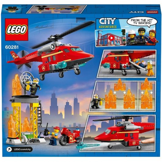 Lego City: Helicóptero de Rescate de Bomberos