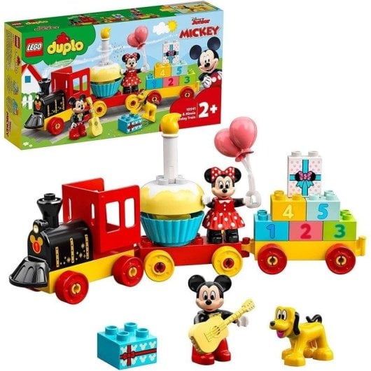 LEGO Duplo Disney Mickey und Minnie Geburtstagszug 10941 22 Teile