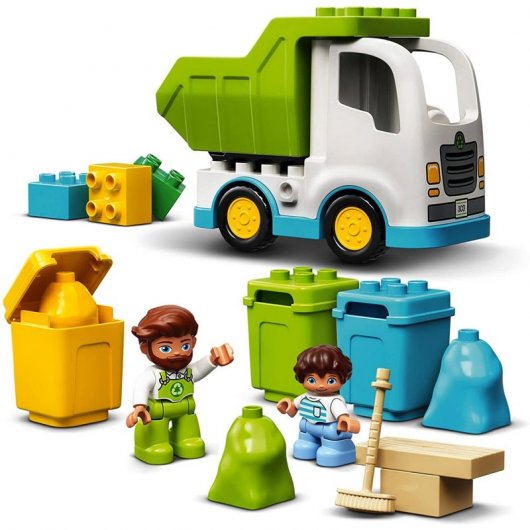 Lego Duplo: Camión de Residuos y Reciclaje